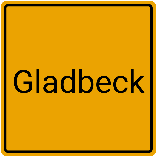 Meldebestätigung Gladbeck