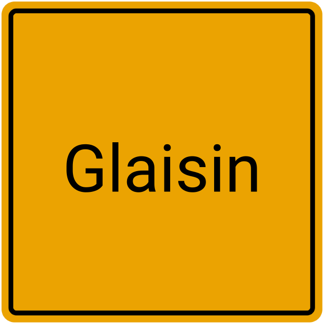 Meldebestätigung Glaisin