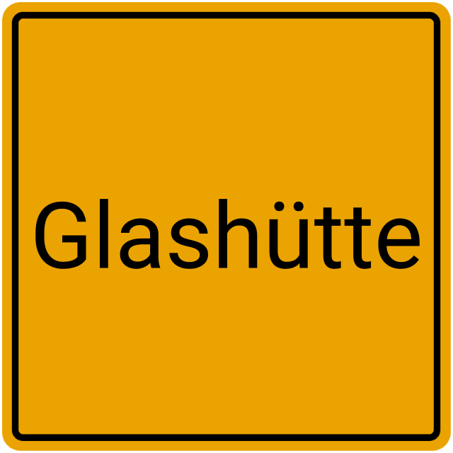 Meldebestätigung Glashütte