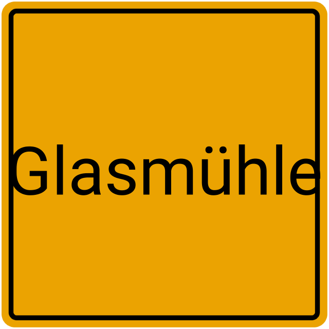 Meldebestätigung Glasmühle