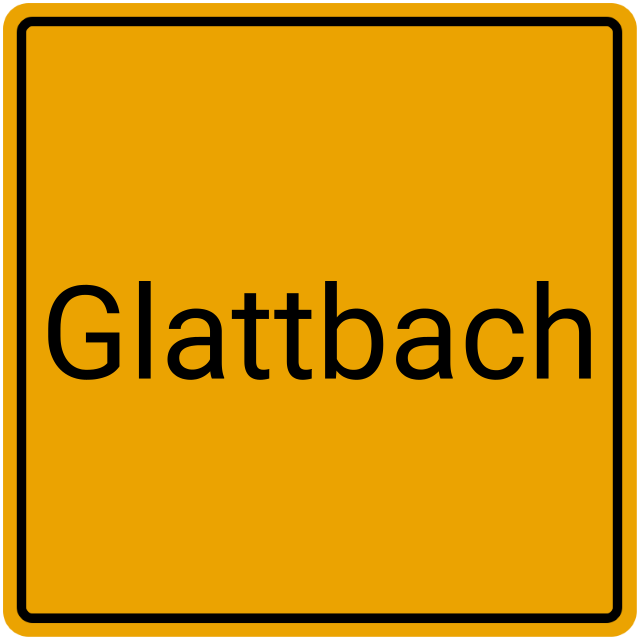 Meldebestätigung Glattbach