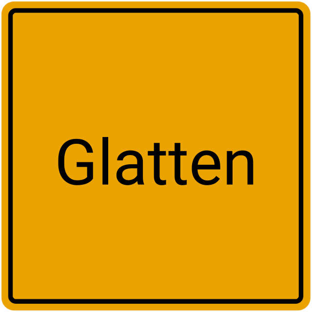 Meldebestätigung Glatten