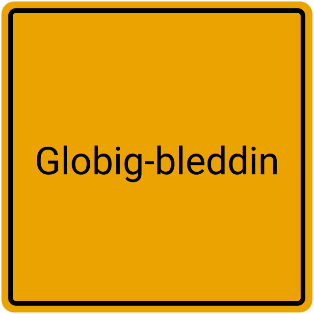 Meldebestätigung Globig-Bleddin