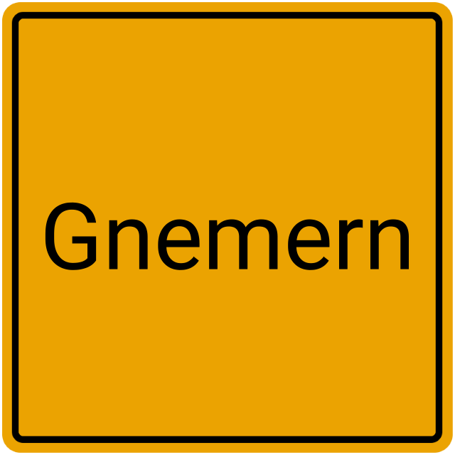 Meldebestätigung Gnemern