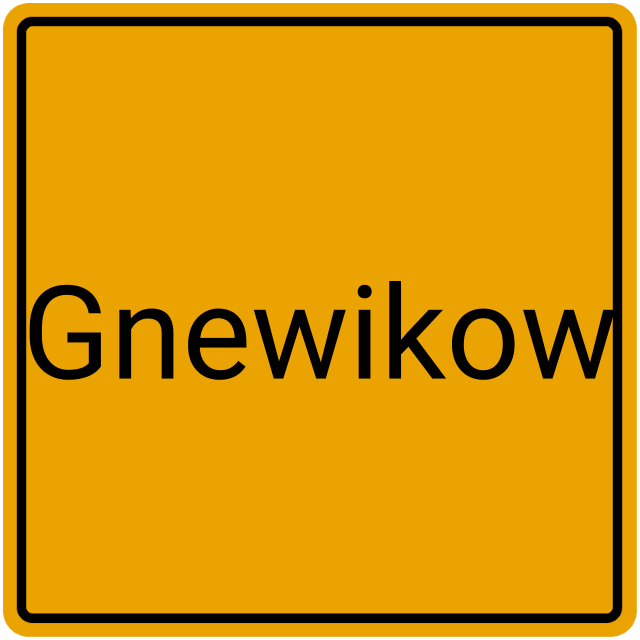 Meldebestätigung Gnewikow