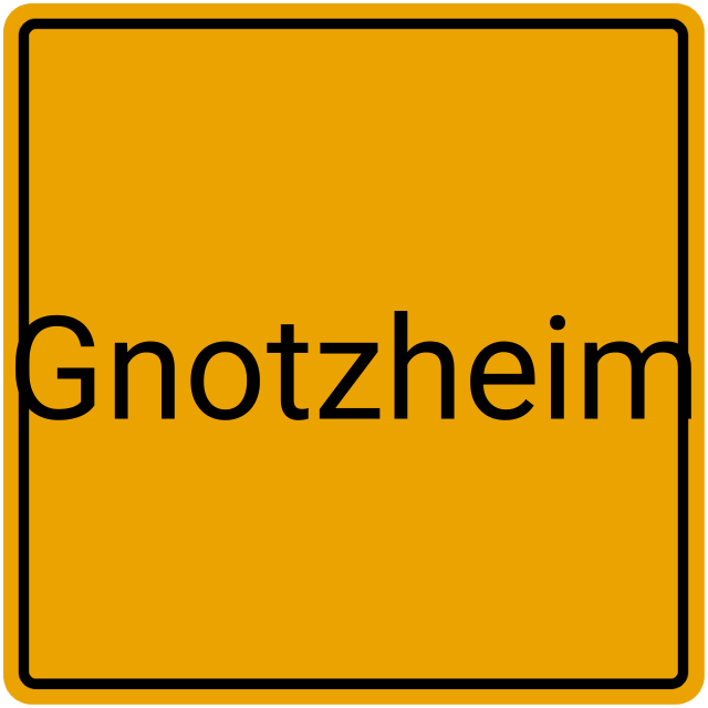 Meldebestätigung Gnotzheim