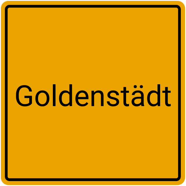Meldebestätigung Goldenstädt