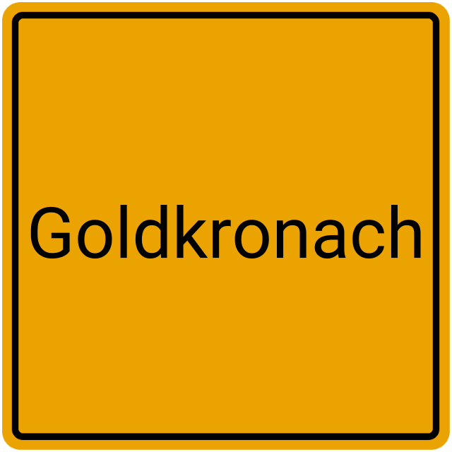 Meldebestätigung Goldkronach