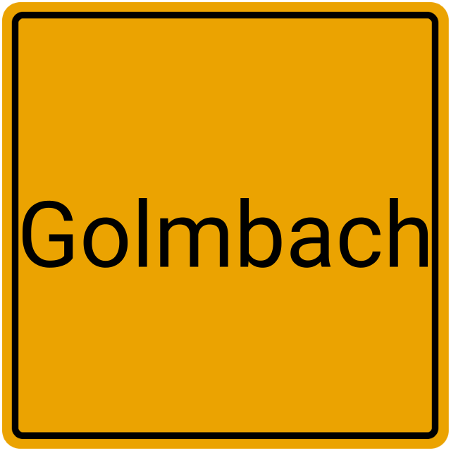 Meldebestätigung Golmbach