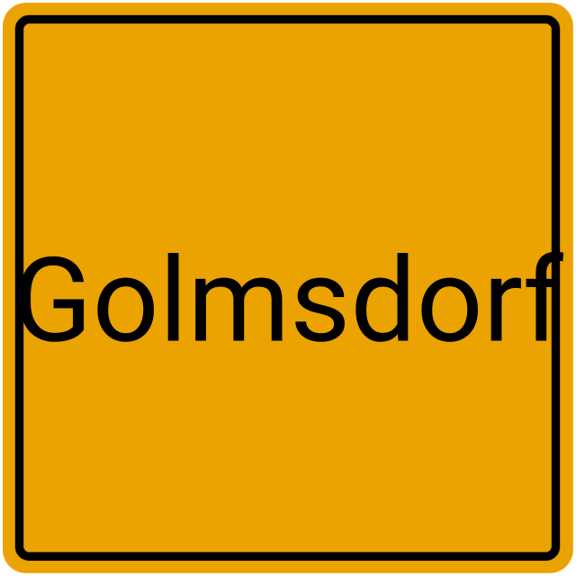 Meldebestätigung Golmsdorf