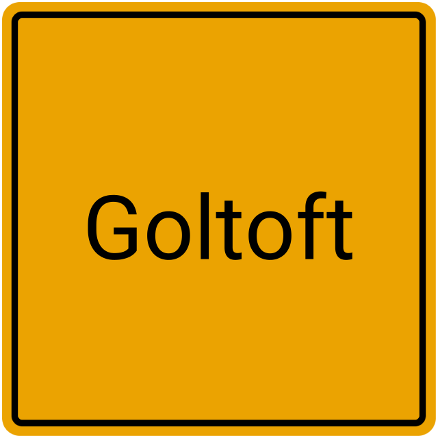 Meldebestätigung Goltoft