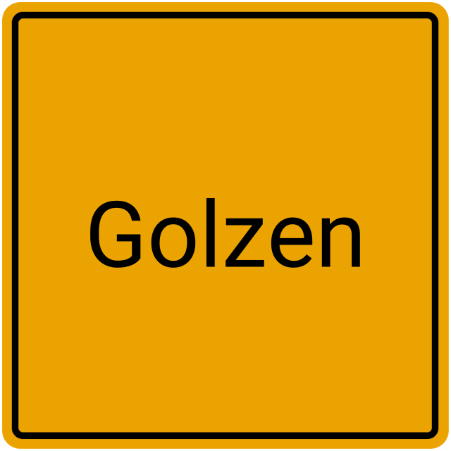 Meldebestätigung Golzen