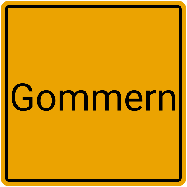 Meldebestätigung Gommern