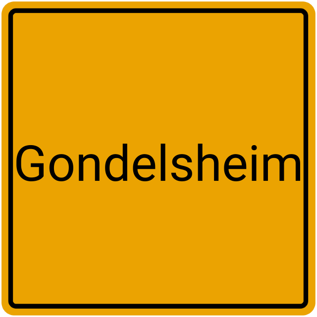 Meldebestätigung Gondelsheim