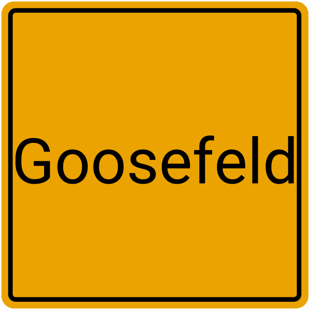 Meldebestätigung Goosefeld