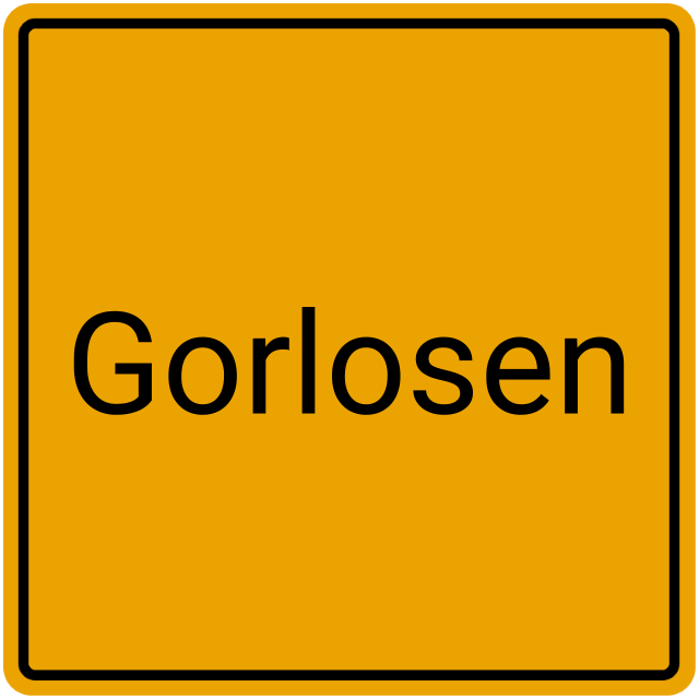 Meldebestätigung Gorlosen