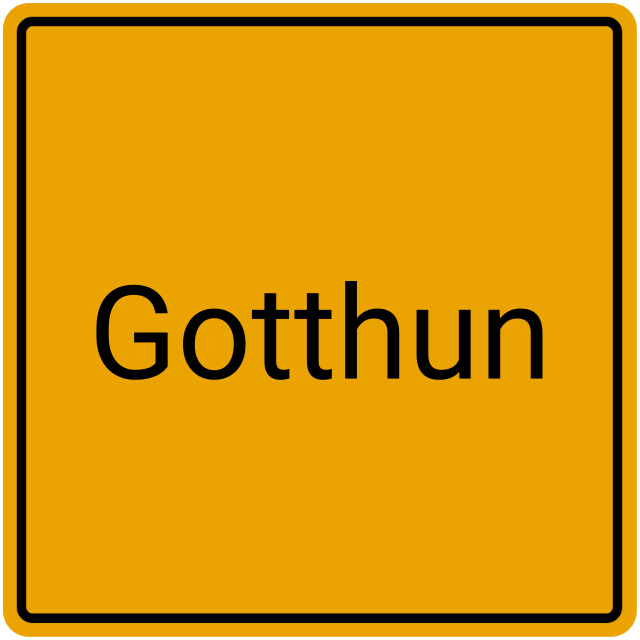 Meldebestätigung Gotthun