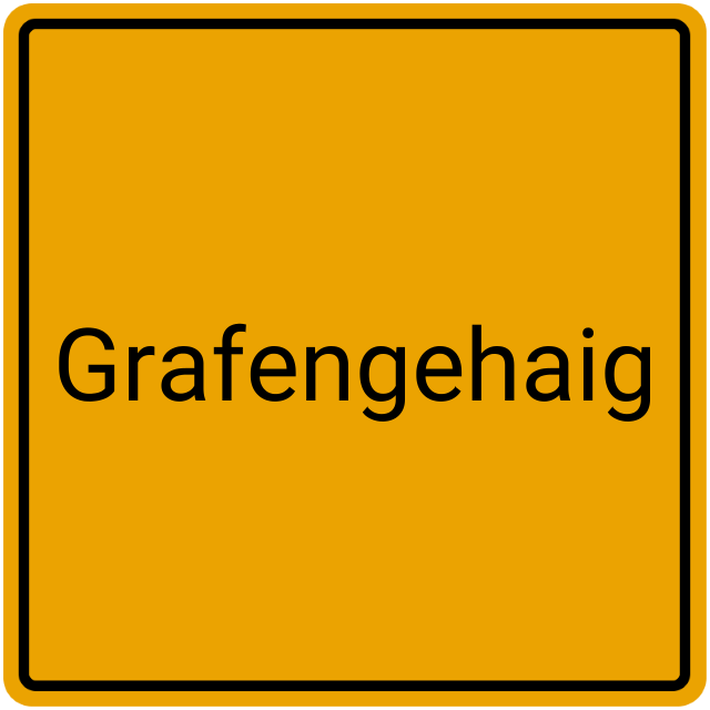 Meldebestätigung Grafengehaig