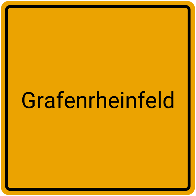 Meldebestätigung Grafenrheinfeld