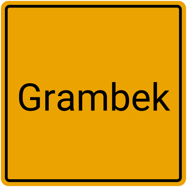 Meldebestätigung Grambek