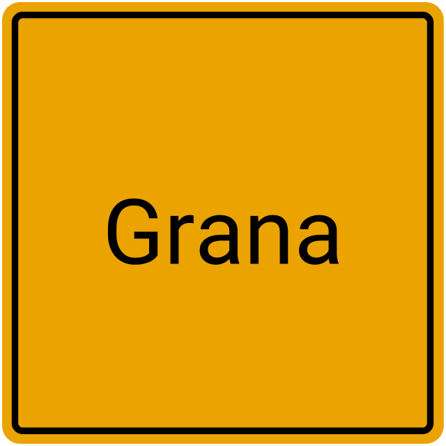 Meldebestätigung Grana