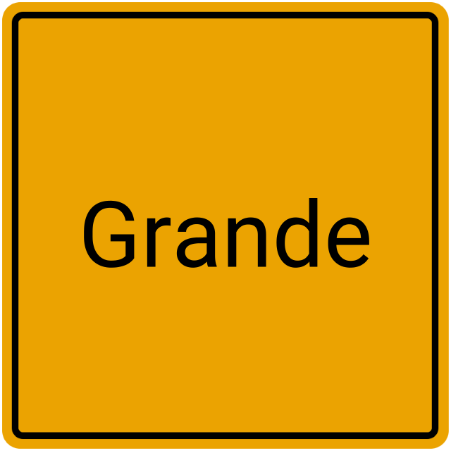 Meldebestätigung Grande