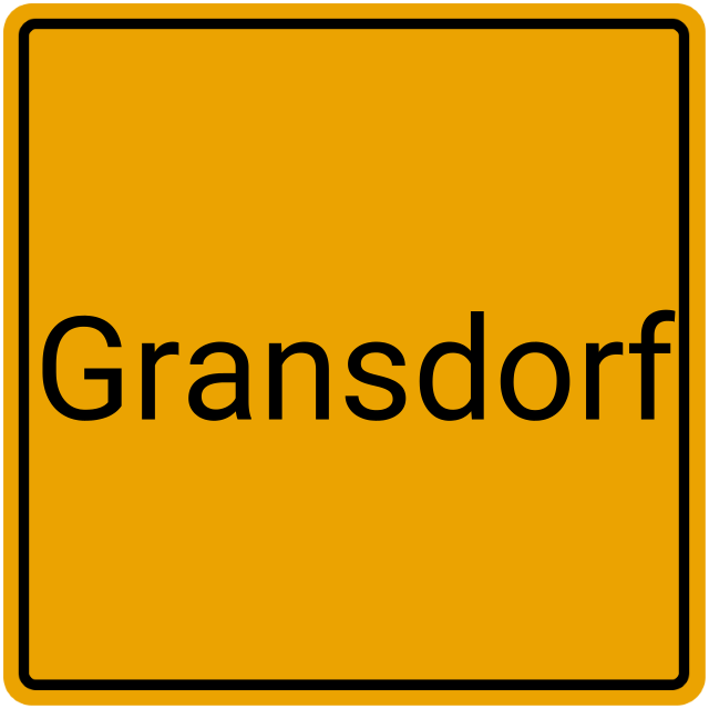 Meldebestätigung Gransdorf