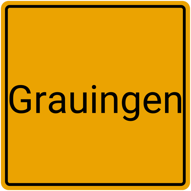 Meldebestätigung Grauingen