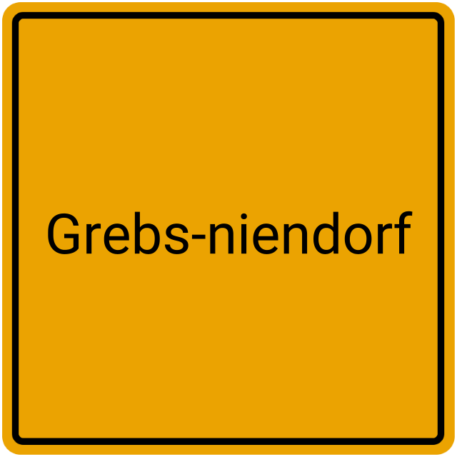 Meldebestätigung Grebs-Niendorf
