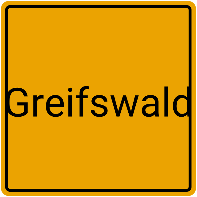 Meldebestätigung Greifswald