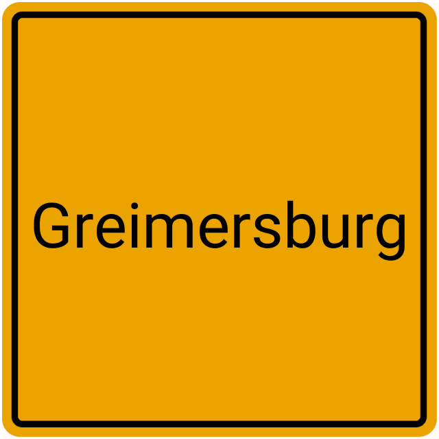 Meldebestätigung Greimersburg