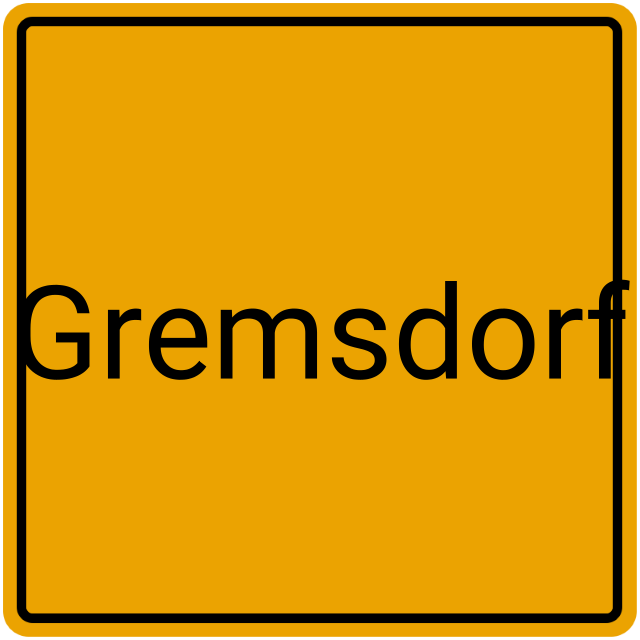 Meldebestätigung Gremsdorf