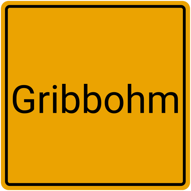 Meldebestätigung Gribbohm