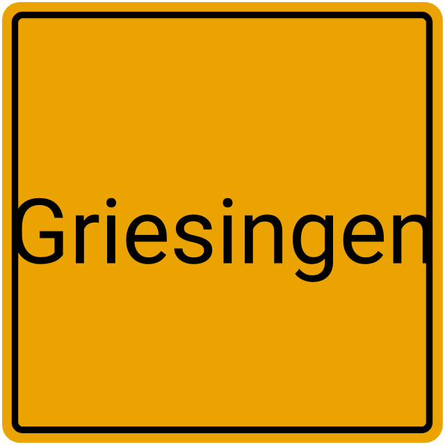 Meldebestätigung Griesingen