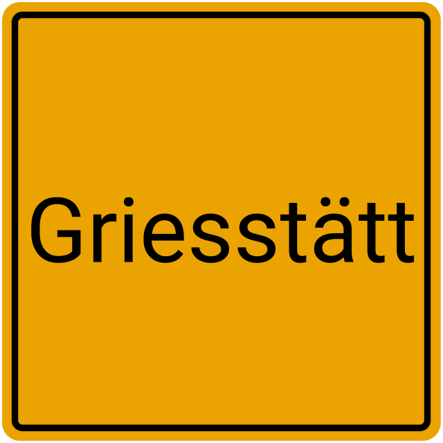 Meldebestätigung Griesstätt