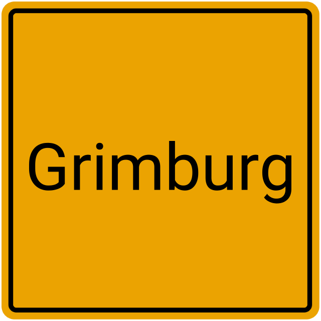Meldebestätigung Grimburg