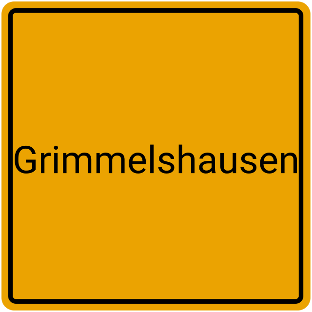 Meldebestätigung Grimmelshausen