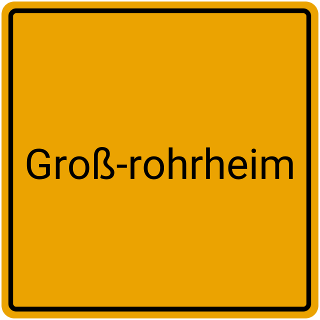 Meldebestätigung Groß-Rohrheim