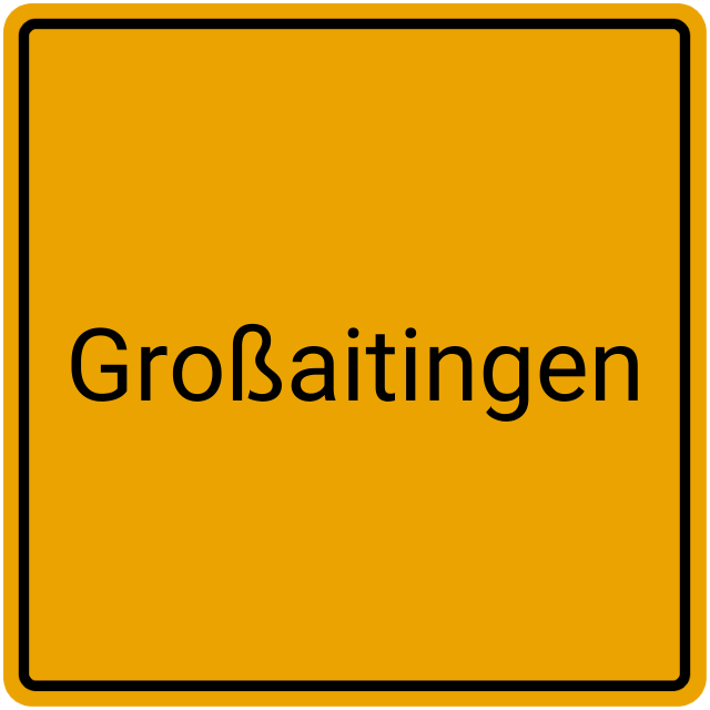 Meldebestätigung Großaitingen