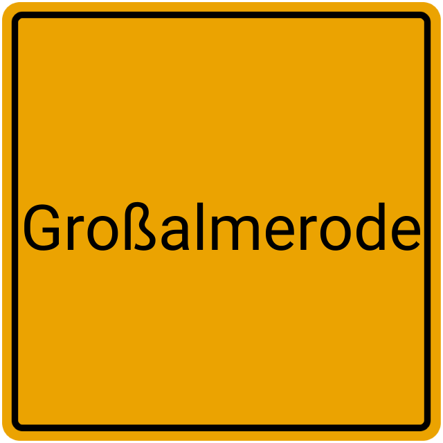 Meldebestätigung Großalmerode