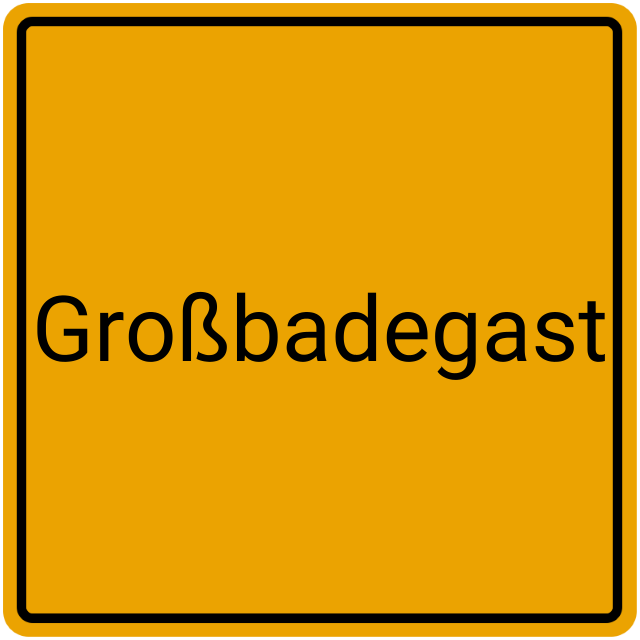 Meldebestätigung Großbadegast