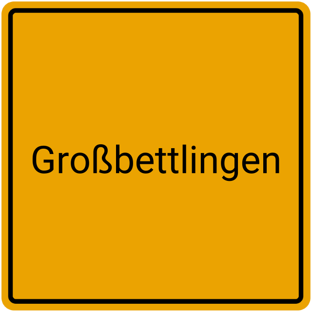 Meldebestätigung Großbettlingen