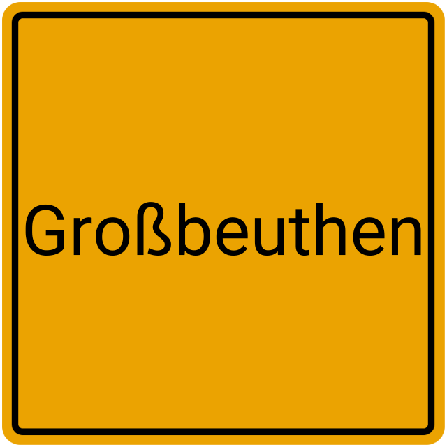 Meldebestätigung Großbeuthen