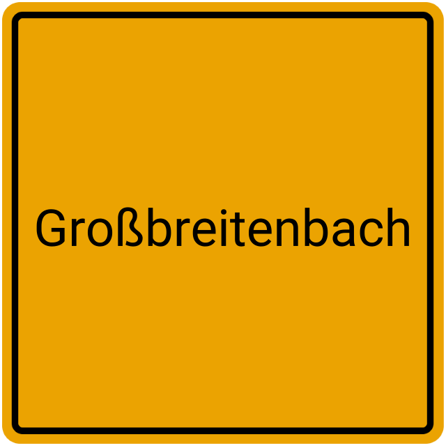 Meldebestätigung Großbreitenbach