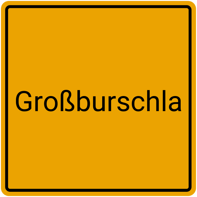 Meldebestätigung Großburschla