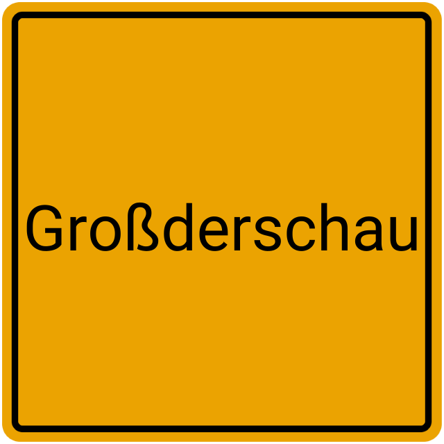 Meldebestätigung Großderschau