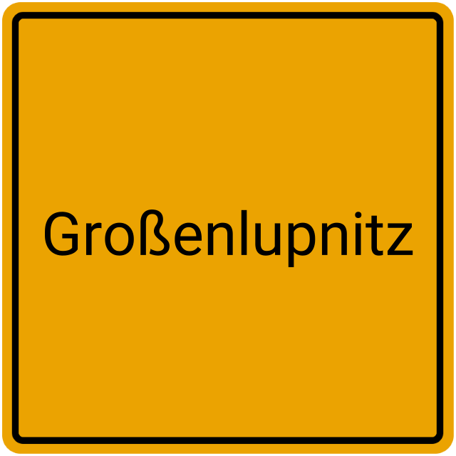 Meldebestätigung Großenlupnitz