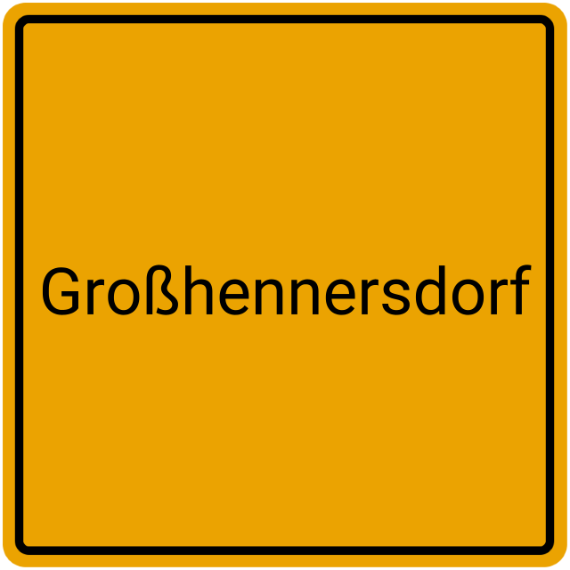 Meldebestätigung Großhennersdorf