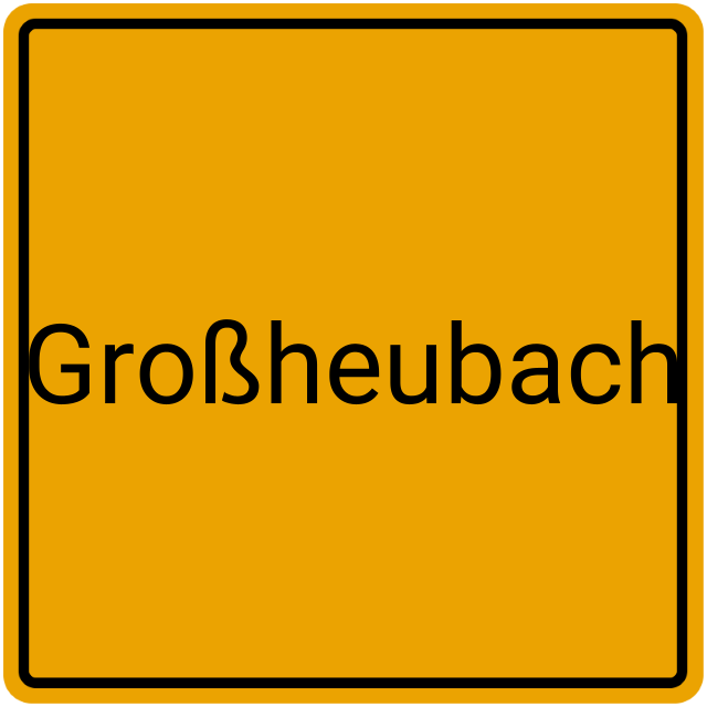 Meldebestätigung Großheubach