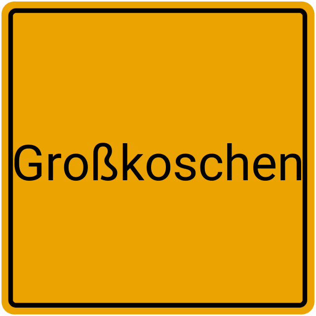 Meldebestätigung Großkoschen